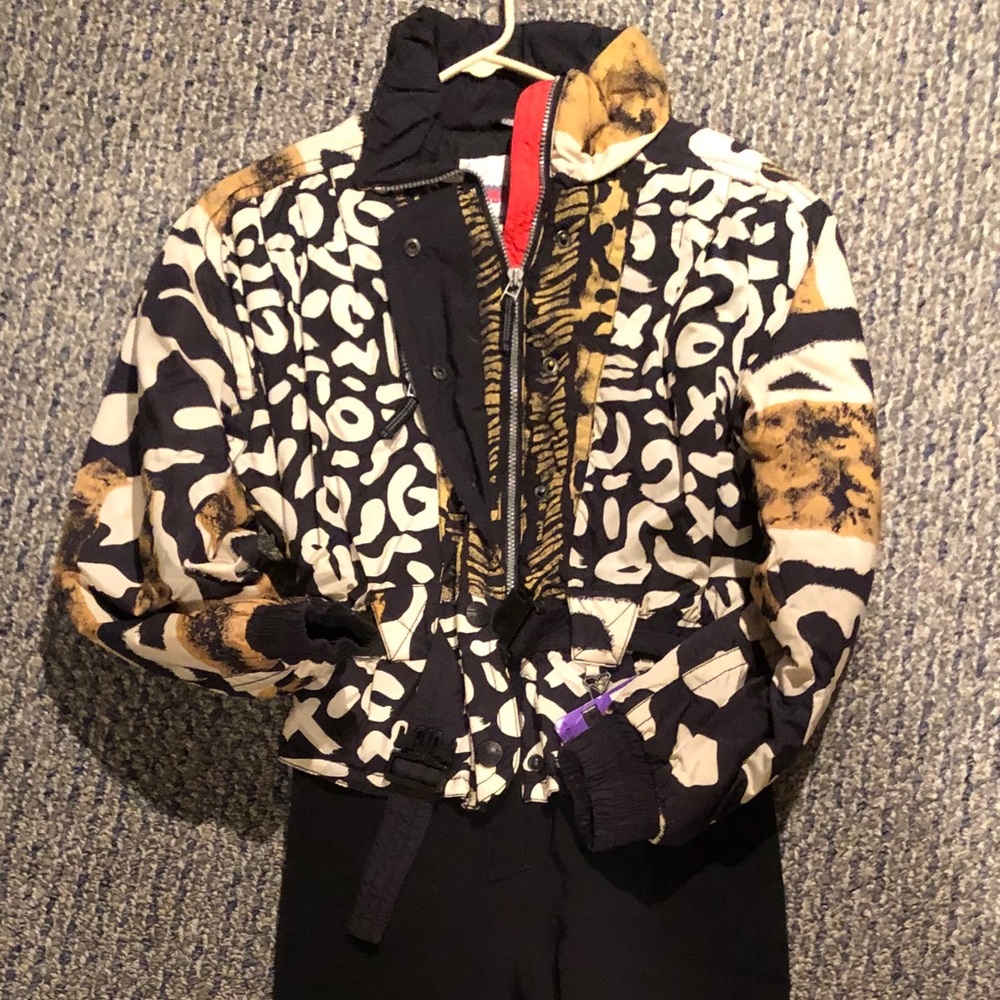 Obermeyer vintage one piece ski suit, size 10